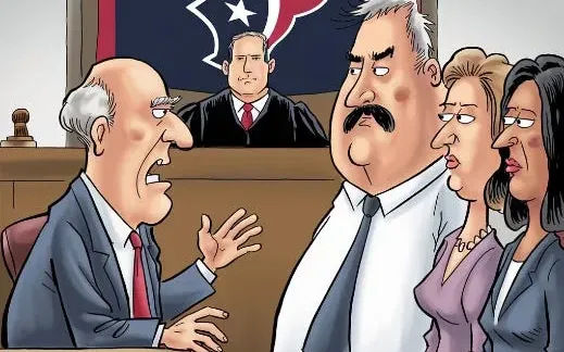 Cal McNair on the sideline at NRG Stadium during a Houston Texans game