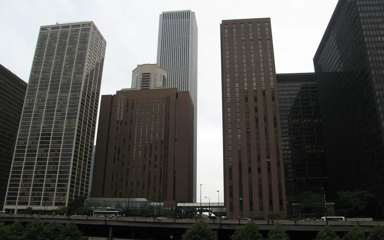 The Hyatt Regency Chicago, flagship of the Pritzker hotel empire