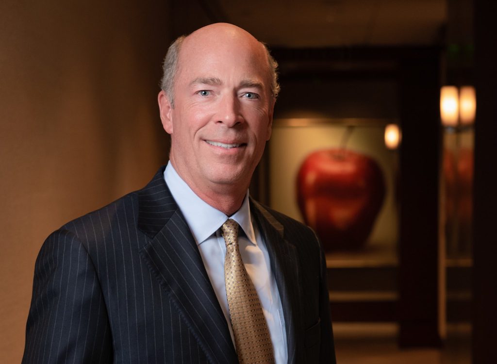 Robert Cary McNair Jr. in a portrait photograph wearing a dark suit